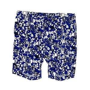 ❤️ MARIO SERRANI Floral Shorts Size 10